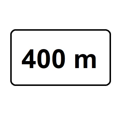 návin: 400 m
