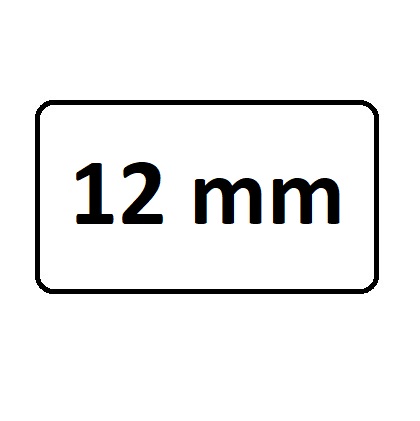 šírka: 12 mm