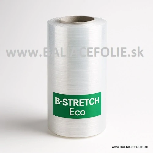 B-STRETCH Eco - stretch fólia strojná 500mm/17µm/100% transparent