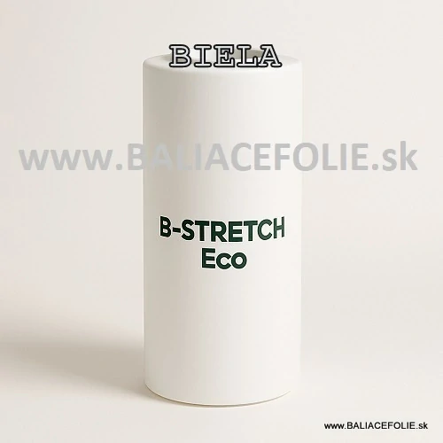B-STRETCH Eco - stretch fólia BEZDUTINKOVÁ ručná