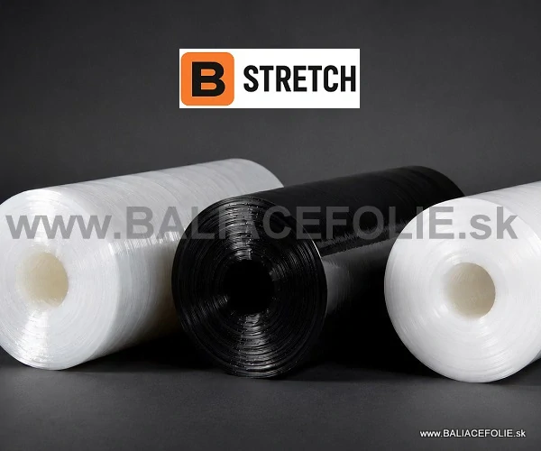 B-STRETCH Eco - stretch fólia BEZDUTINKOVÁ ručná