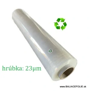 EkoRECY stretch fólia ručná 500mm/23µm/2,0kg/166m transparent