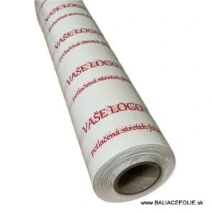 (1 ks) stretch fólia ručná 500mm/23µm/250m = 3,0kg biela "FAREBNÁ POTLAČ"