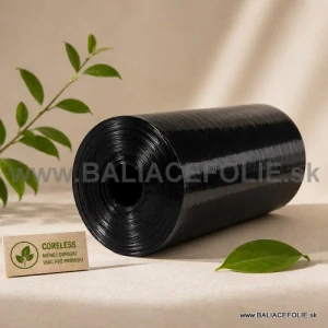 BEZDUTINKOVÁ stretch fólia ručná 2,1kg čierna 500mm/23µm/200m