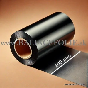stretch fólia ručná mini GRANÁT bez rúčky 100mm/23µm/105m čierna