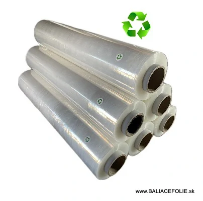 EkoRECY stretch fólia ručná 500mm/23µm/2,0kg/166m transparent