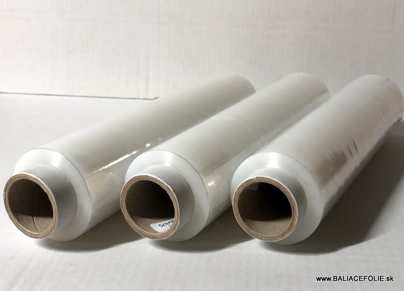 (4 ks) potravinárska fólia ručná 300mm/260m transparent, cena: 3,40 Eur/ks bez DPH