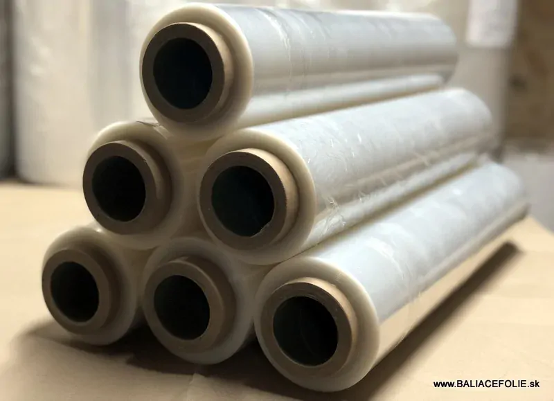 (1 ks) stretch fólia ručná 2,1 kg transparent 500mm/23µm/128m, PREDAJ NA KUSY !