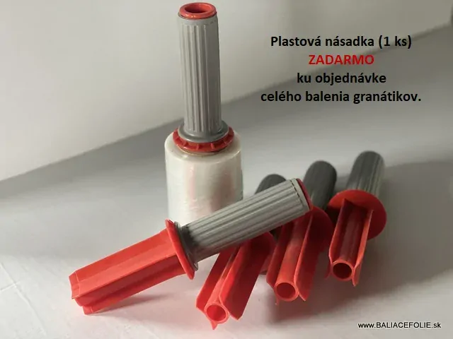 stretch fólia ručná mini GRANÁT bez rúčky 100mm/19µm/130m transparent